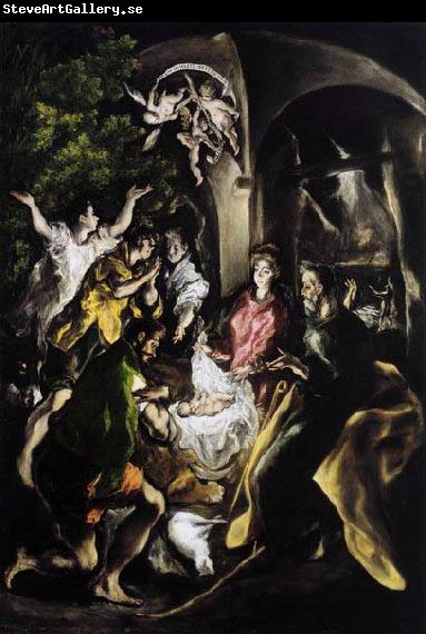 El Greco The Adoration of the Shepherds